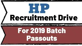 HP Off Campus Drive 2019 (Check Description for Link)