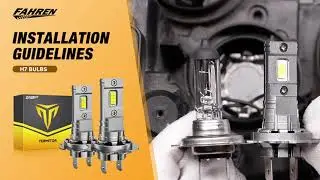 How To Install Fahren H7 Fog Lights Bulbs