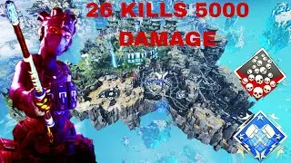 Dropping 26 Kills 5000 Damage With Lifeline ( APEX LEGENDS )