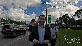 Oliver Larkin Speaks Out Against ICE from Boca Raton Fl