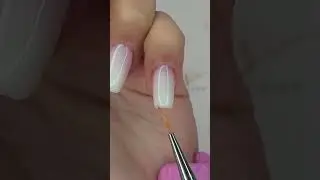 No File Technik- Nailhack Verwendet wurde das No File Builder Gel Milky White aus Nailshop &middot;
