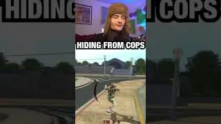 HIDING FROM COPS
