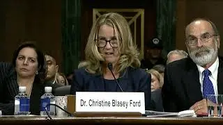 Feinstein Speaks to Dr. Blasey Ford at Hearing on Sexual Assault Allegations Against Brett Kavanaugh
