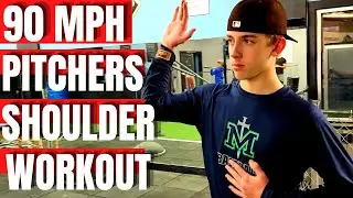 90 MPH Shoulder Workout For Baseball Pitchers & Throwers Velocity