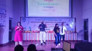 IIT Kharagpur (Research Scholar day 2023, Chemistry Department) #funnyvideo2023