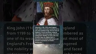 King John &ndash; The King Who Lost an Empire