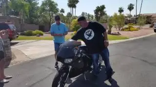 Y2k turbine motorcycle startup