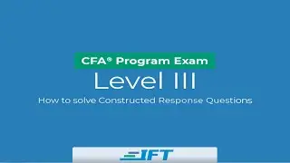 CFA Program Level III Essay Exam
