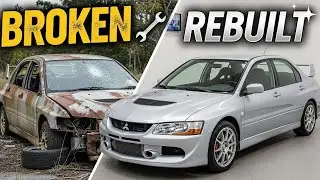 Mitsubishi Lancer 2005   Full Rebuild, Engine Repair   Complete Transformation