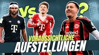 EBNOUTALIB da und ab in die Startelf!? 🔥🦅 Voraussichtliche Aufstellungen - 16. Spieltag