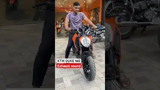 New KTM Duke 160 Exhaust Sound 🔥