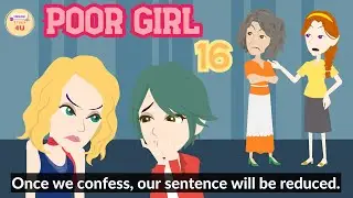 Poor Girl Episode 16 | English Story 4U | English Animated | Honest Girl Story | Rich and Poor Story