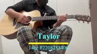 【試奏動画】Taylor 14ce #2208285400【クロサワ楽器 G-CLUB UMEDA】