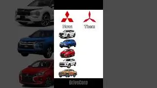 Mitsubishi Now vs Mitsubishi Then 💀 #cars #shorts #caredit #automobile #car #mitsubishi