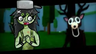 THIS DEER IS FOLLOWING ME THROUGH THE ROBLOX FOREST..🦌🌲
