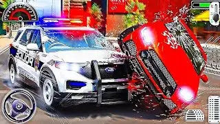 Real Police Car Chase Simulator 3D Game - Real Cop Cars Driving Simulator 2025 - Android GamePlay 