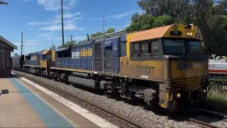 7/2/26 - Pacific National GR419 passing Maitland with TT127, TT130, and TT125