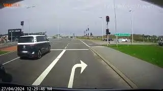 Driving in Denmark. From Kolding to Næstved.