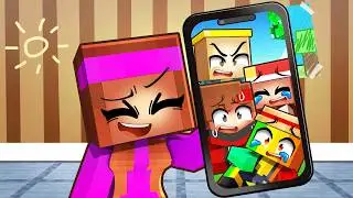 Piéger mes amis dans un Téléphone sur Minecraft !