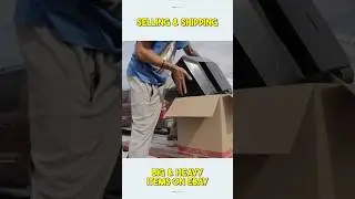How To Pack and Ship Big Items on eBay!!