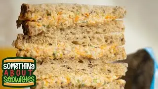 Classic Cheese and Onion Sandwich