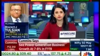 CNBC Interview with CFO & WTD of JMC Projects, 25 May 2018