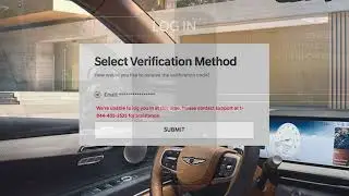 Многофакторная аутентификация | Genesis Connected Services | Genesis Canada