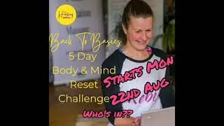 women over 40 join my FREE 5 Day Body & Mind Reset Challenge