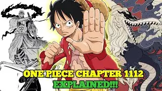 One Piece Manga Chapter 1112 Explained in Hindi||