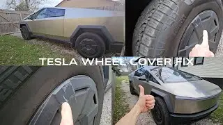 How To FIX Curb Rash On Tesla Cybertruck Wheel Covers!