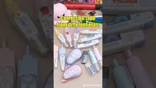 Correction Tape Through the Ages! Which One&rsquo;s Your Style? 😂 #shorts