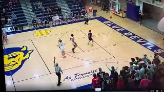 3/4 court shot at the buzzer