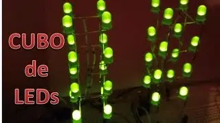 ✅ Cubo LED,  Como armarlo paso a paso (LED Cube)