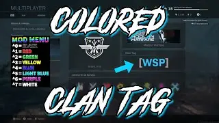 HOW TO GET COLORED CLAN TAGS?? (Tutorial)