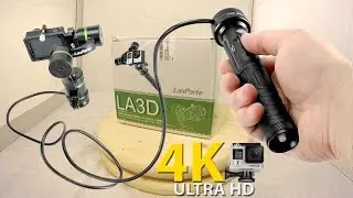 Unboxing GoPro Gimbal Lanparte LA3D  3 Axis Wired Control Handheld Gimbal Overview