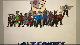 MAKING A HUGE POSTER OF ALL MY CHARACTERS (cause why not)