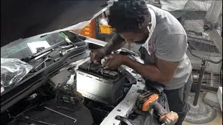 2021 Honda passport how to take the battery out