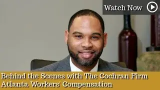 Behind the Scenes with The Cochran Firm Atlanta Workers' Compensation | Attorney Andre' Ramsay