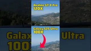 Realme GT 8 Pro vs Samsung Galaxy S25 Ultra Zoom Test #realmegt8pro #samsungs25ultra