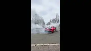 2021 Ferrari 488 Pista Exhaust Sound & REVIEW & POWERSLIDE