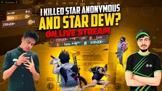 I Killed Star Anonymous & Star Dew?😱Live Stream Reaction😍 Smuk Op | PUBG MOBILE