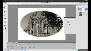 Toning Black and White Image
