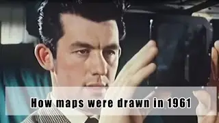 How maps were drawn in 1961