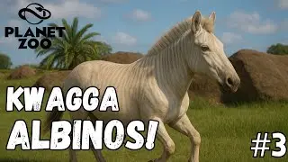 Wymarła KWAGGA w naszym Zoo! Planet Zoo #3