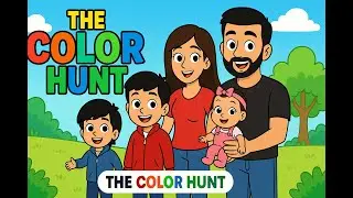 The Color Hunt Adventure! | Learn Colors with Papa Daddy