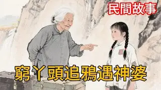 你敢信？窮丫頭追烏鴉追出萬貫家財，富家女跟風竟被大蛇吞！#民间故事#故事頻道#听书#民間故事#有聲書#說書#睡前故事#情感