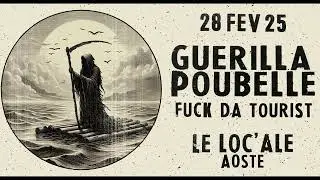 Guerilla Poubelle en concert au Loc'ale à Aoste le 28/02/2025