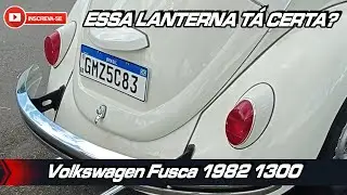 FUSCA 1982 1300 STANDARD - &Uacute;LTIMO ANO DO MODELO