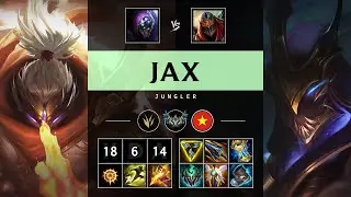 Jax Jungle vs Zed - VN Challenger Patch 25.14