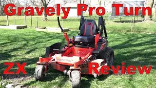 Gravely Pro Turn ZX Zero Turn Mower - 1 Year 50 Hour Review